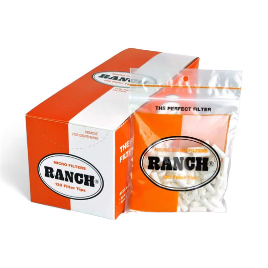 12 Packs Ranch Micro Slim Orange Filters (1560 Tips)