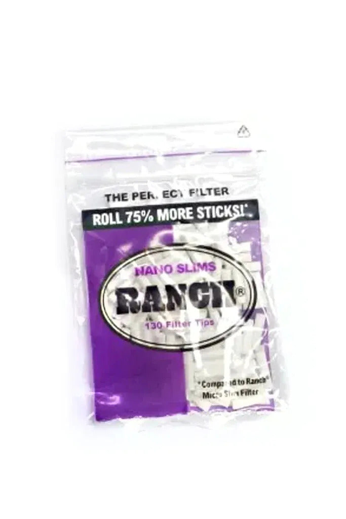 Ranch Nano Slim Purple Filters (130 Tips)