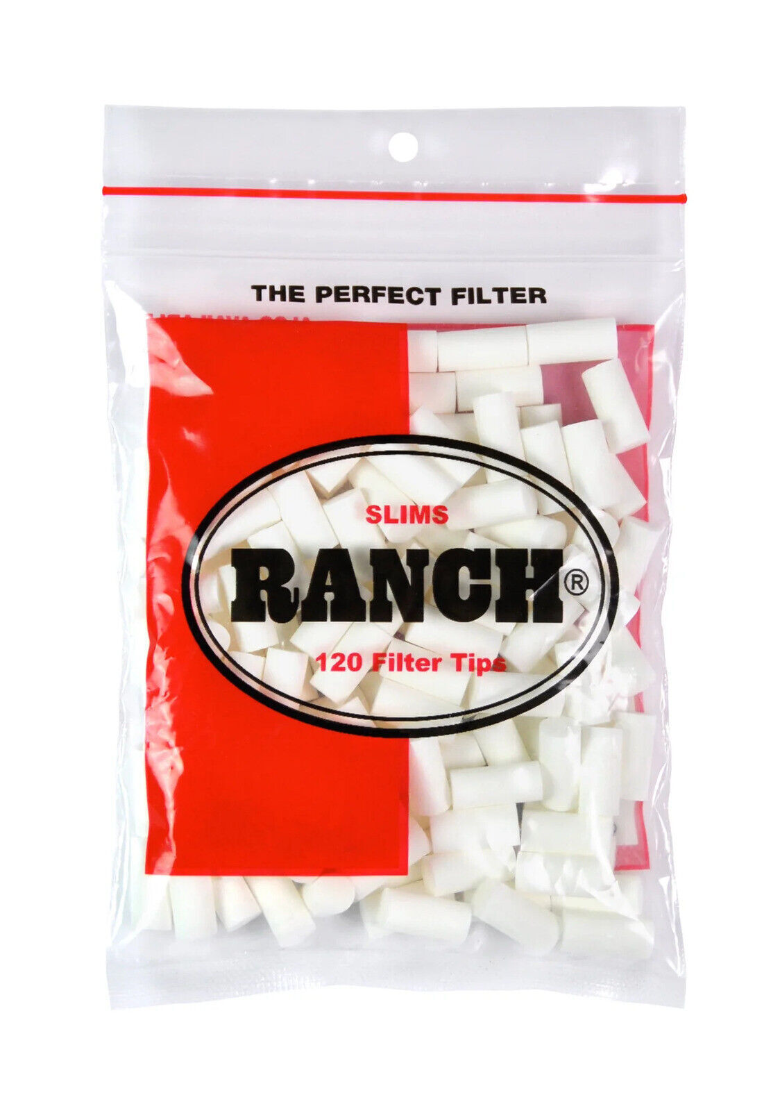 Box of 12 Ranch Slim Red Filters (1440 Tips)