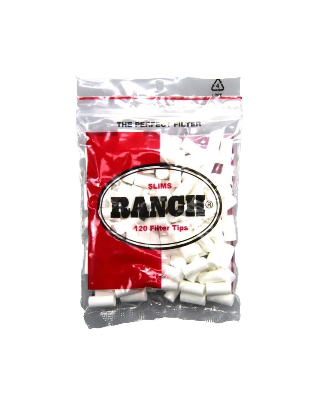 Box of 12 Ranch Slim Red Filters (1440 Tips)