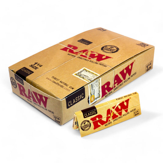 Box of 24 RAW Classic 1 1/4 Papers