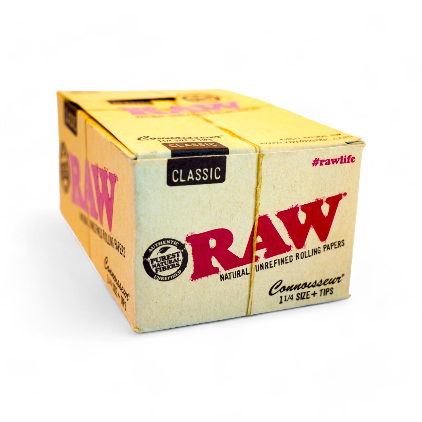 RAW Classic 1 1/4 Papers with Tips (50 Leaves)