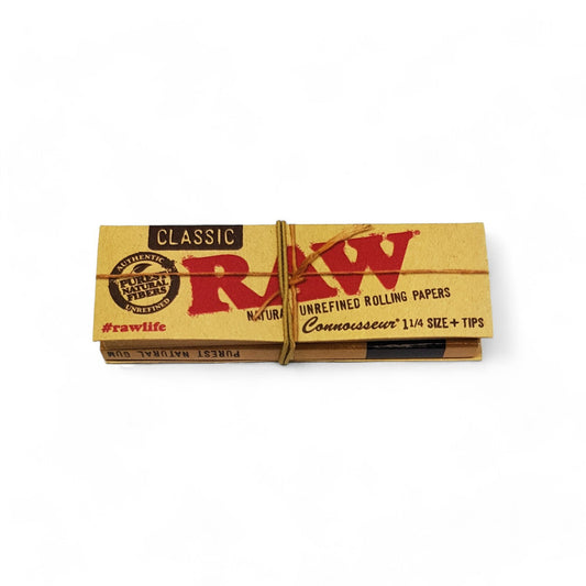 RAW Classic 1 1/4 Papers with Tips (50 Leaves)