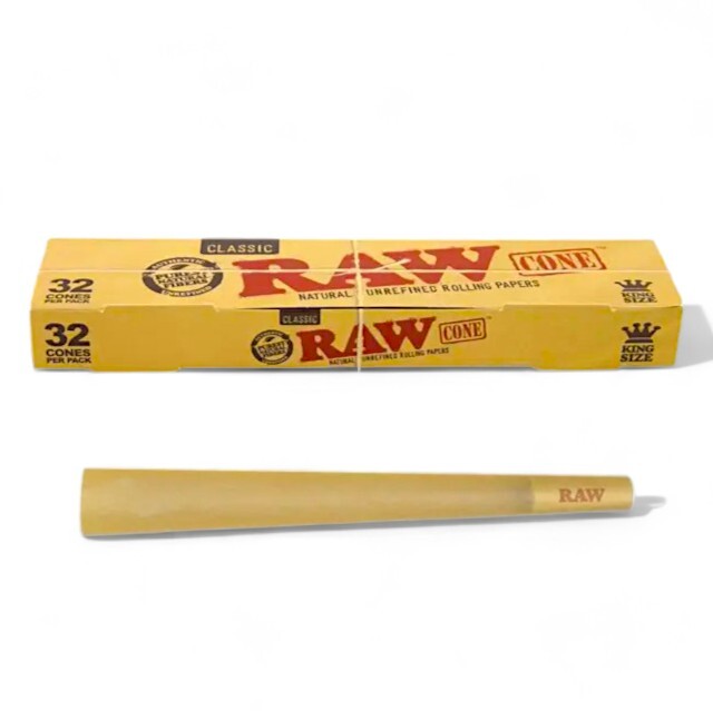 RAW Classic King Size Cones (32 Pack)