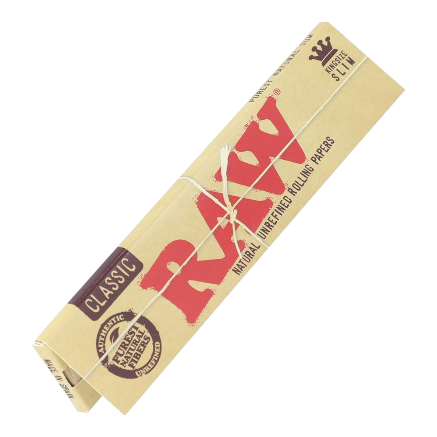 RAW King Size Slim Classic Natural Rolling Papers