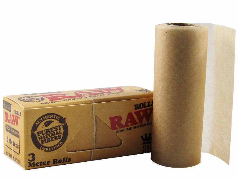 RAW Classic Kingsize Slim 3 Meter Rolls (2 Pack)