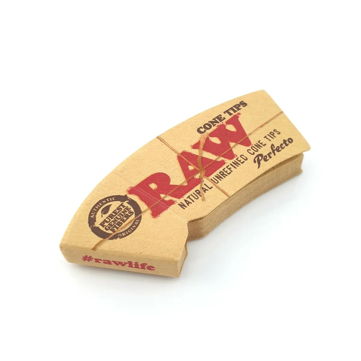 RAW Cone Tips Natural Paper Filter (32 Tip Booklet)