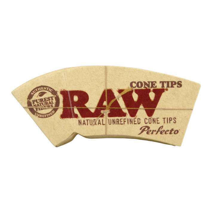 RAW Cone Tips Natural Paper Filter (32 Tip Booklet)