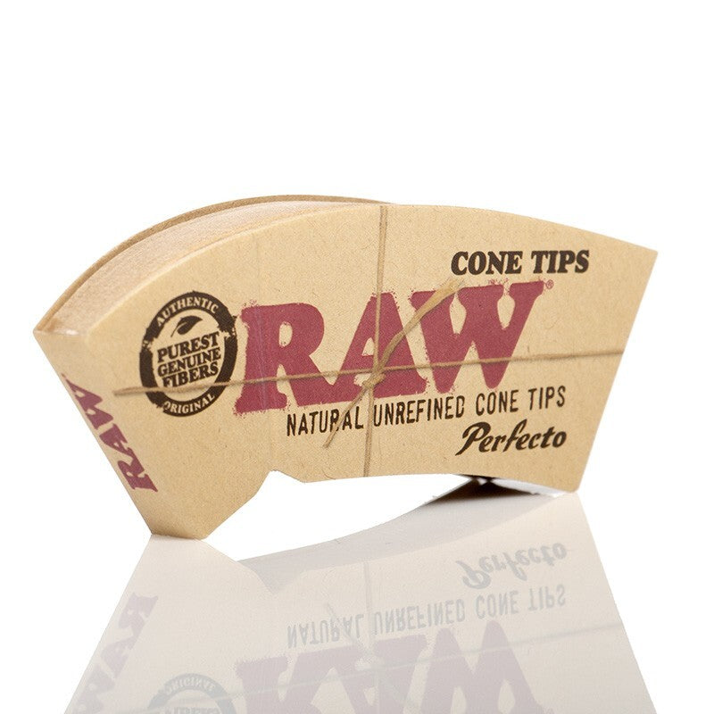 RAW Cone Tips Natural Paper Filter (32 Tip Booklet)