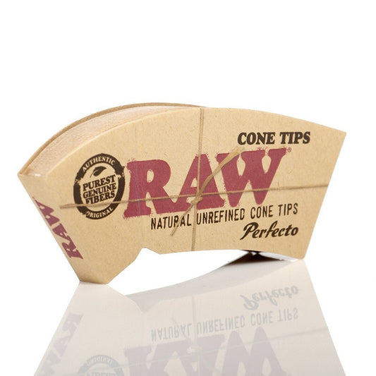 RAW Cone Tips Natural Paper Filter (32 Tip Booklet)