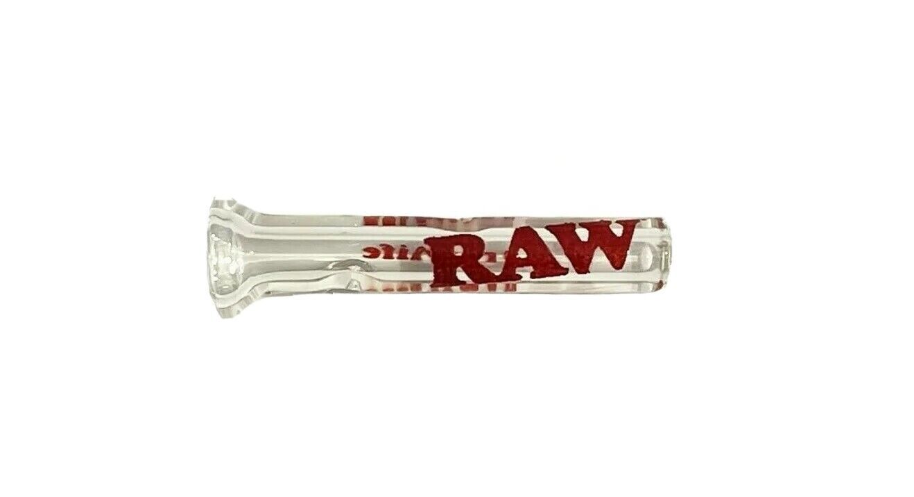 RAW Glass Tip Round Mouthpiece Filter (6 x 34mm)