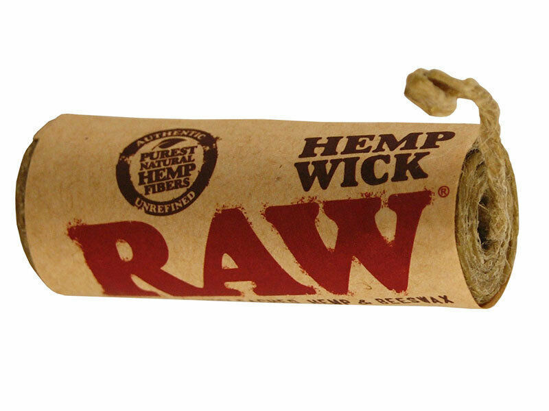 Box of 40 RAW Hemp Wick 3m Natural Unbleached Hemp & Beeswax (10ft Rolls)