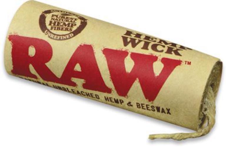 4 Packs RAW Hemp Wick 6m Natural Unbleached Hemp & Beeswax (20ft Rolls)