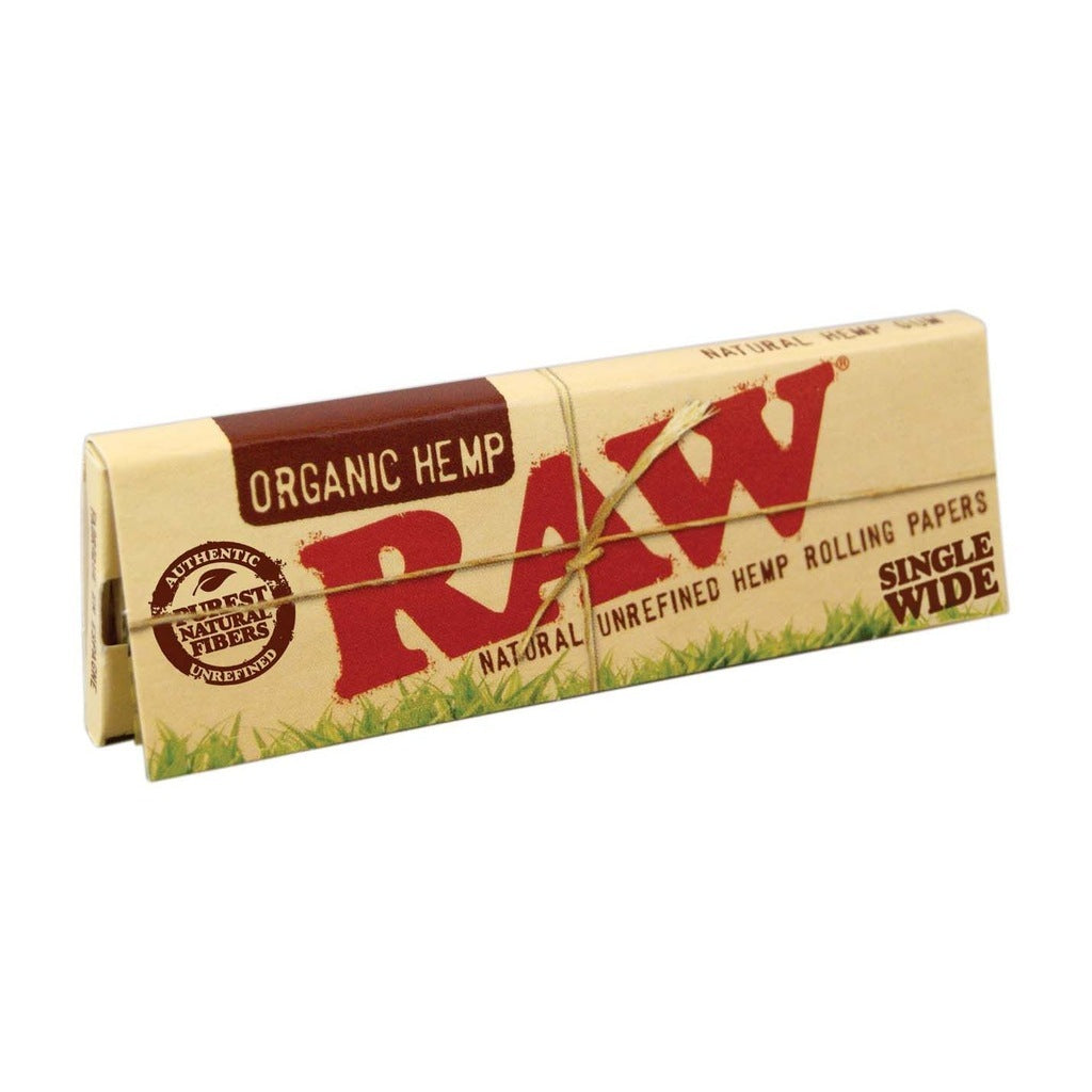 RAW Organic Hemp 1 1/4 Papers (50 Leaves)