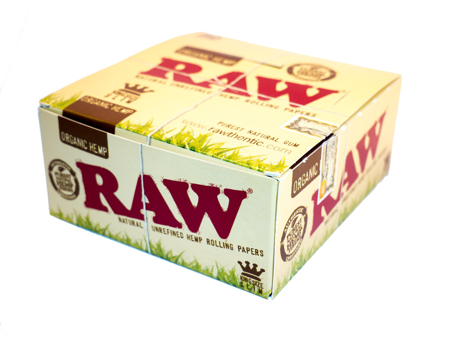 RAW King Size Slim Organic Hemp Rolling Papers