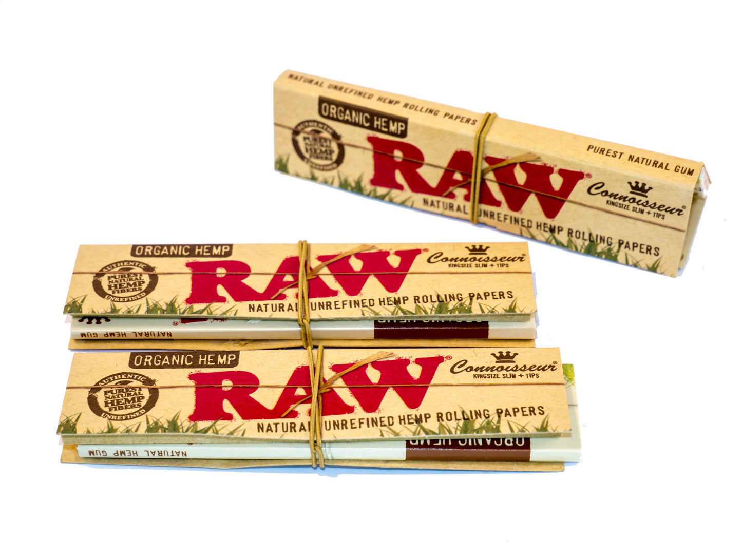 RAW King Size Slim Organic Hemp Rolling Papers