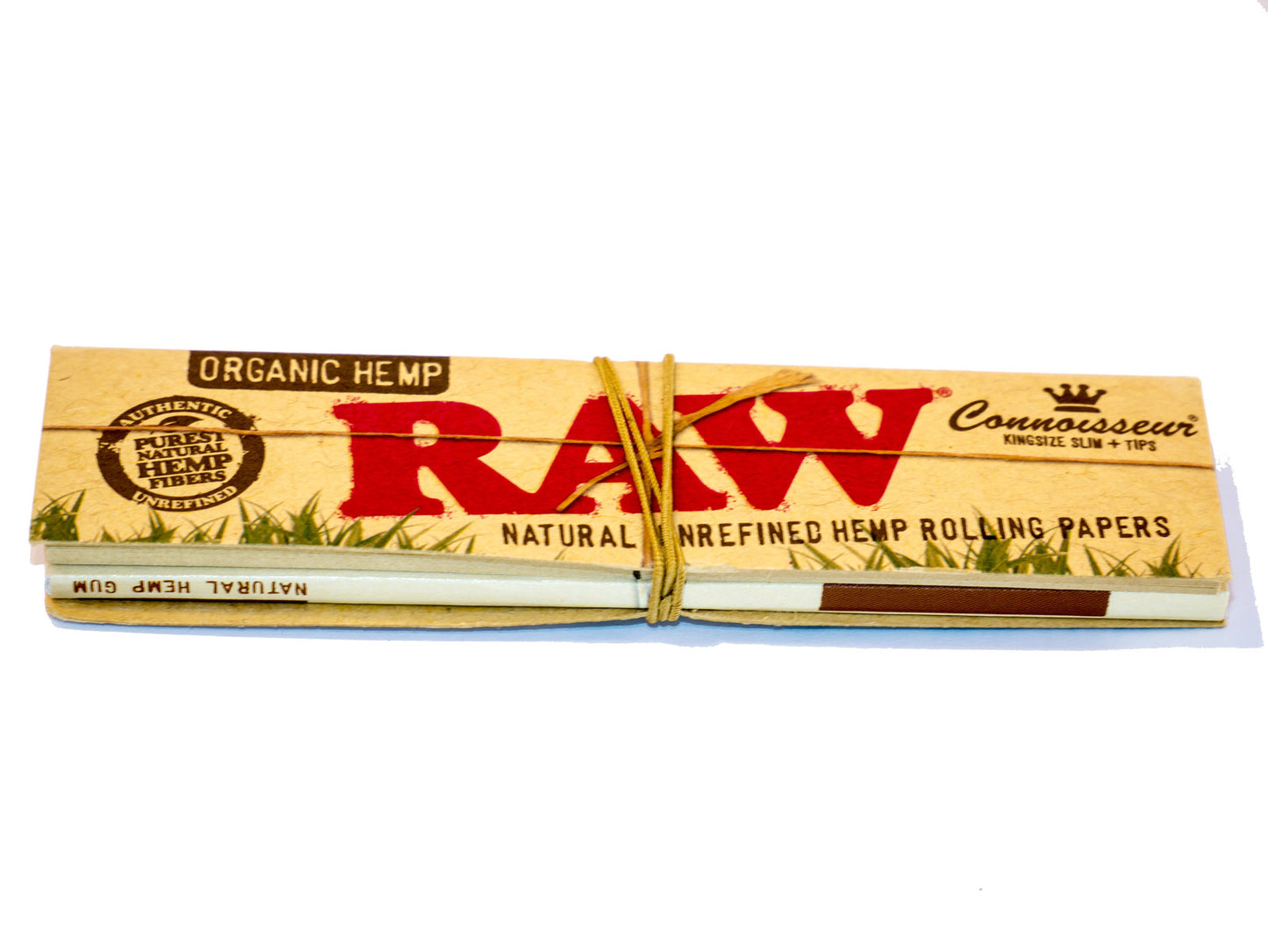 RAW King Size Slim Organic Hemp Rolling Papers