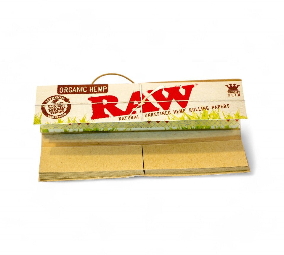 RAW King Size Slim Organic Hemp Rolling Papers