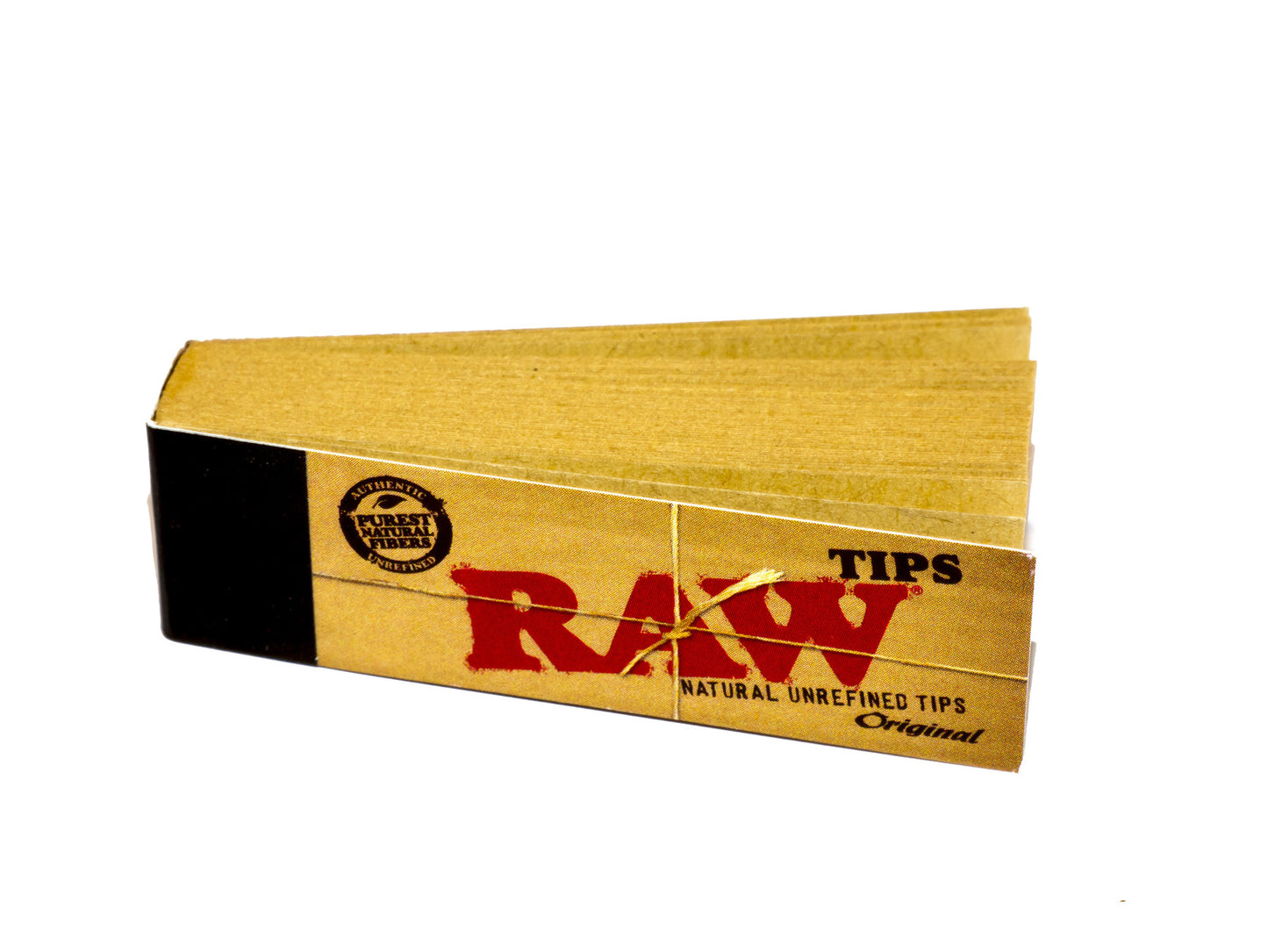 Box of 50 RAW Original Tips Natural Paper Filter