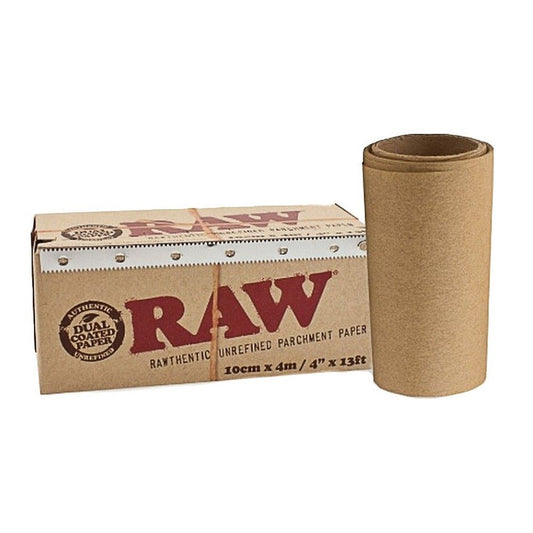 RAW Classic Natural Unrefined Parchment Paper Roll (10cm x 4m)