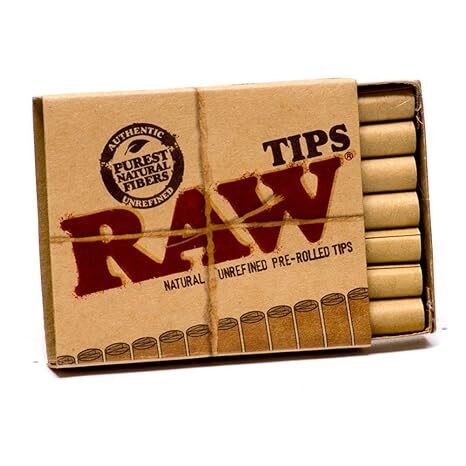 RAW Natural Pre Rolled Tips (21 Tip Pack)