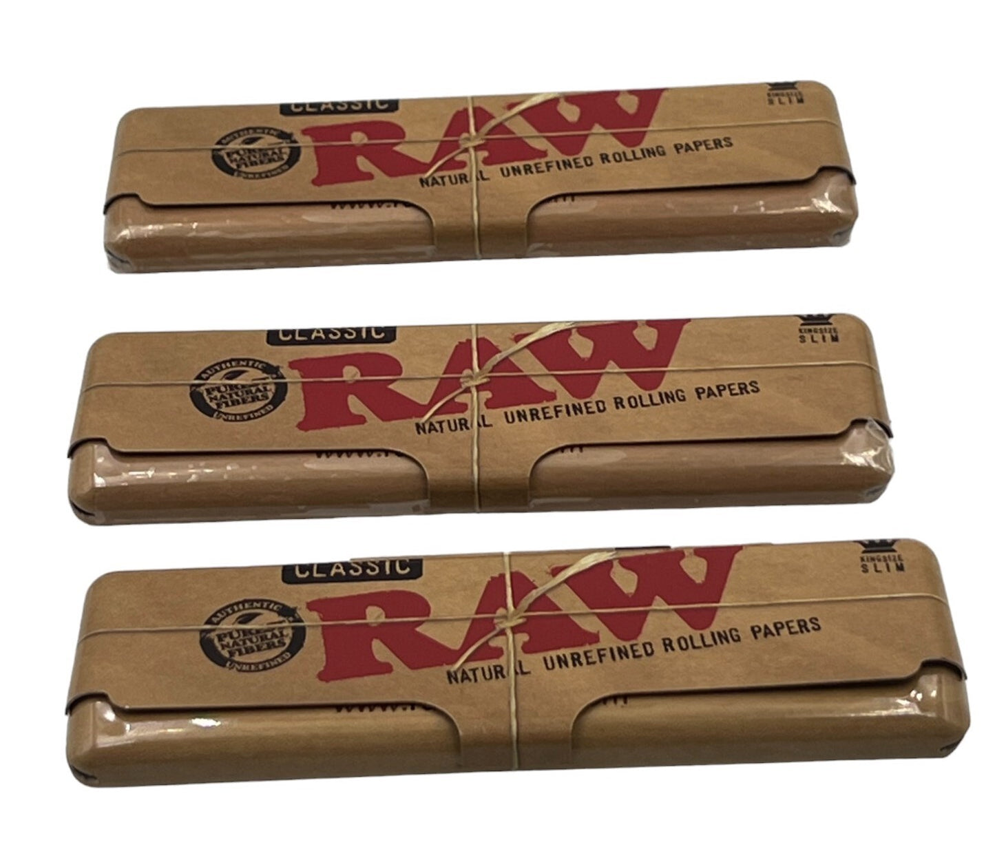 RAW Classic King Size Metal Tin Case Rolling Papers