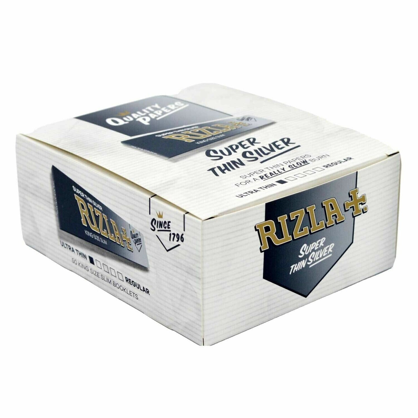 Rizla King Size Super Thin Silver Rolling Papers