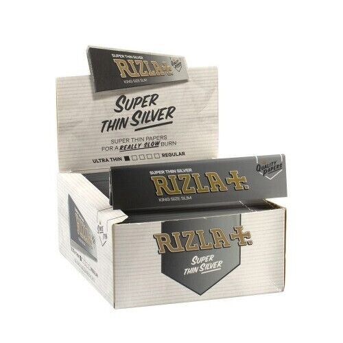 Rizla King Size Super Thin Silver Rolling Papers