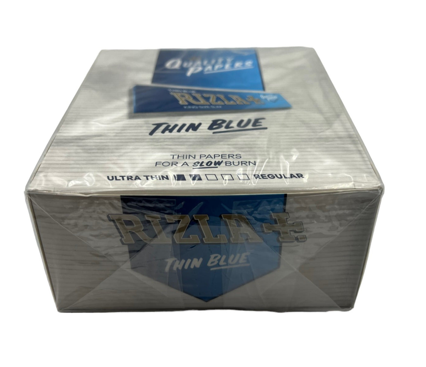 Box of 50 Rizla King Size Thin Blue Slim Rolling Papers