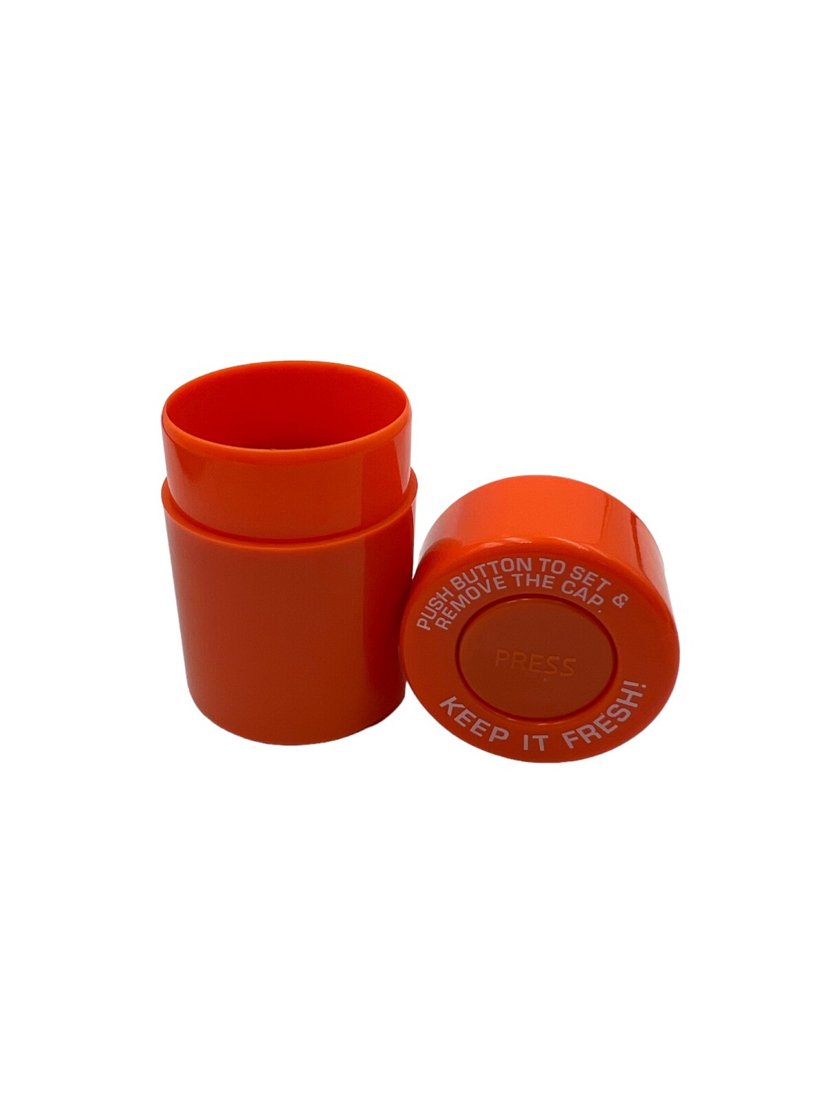 Multi-use Vacuum Container Smell Proof - Orange