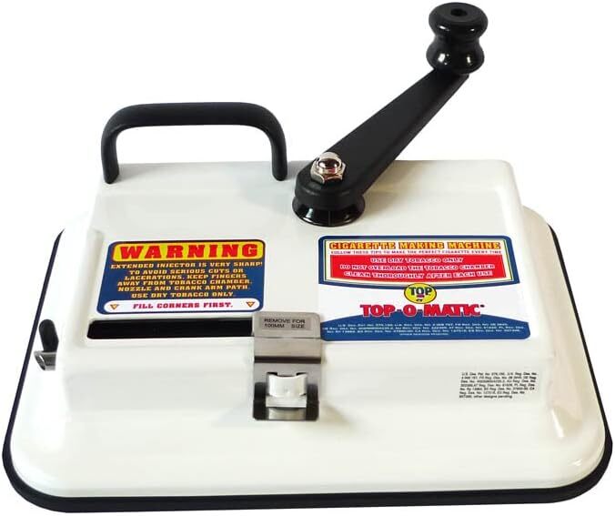 TOP-O-MATIC Electric Cigarette Rolling Machine Injector