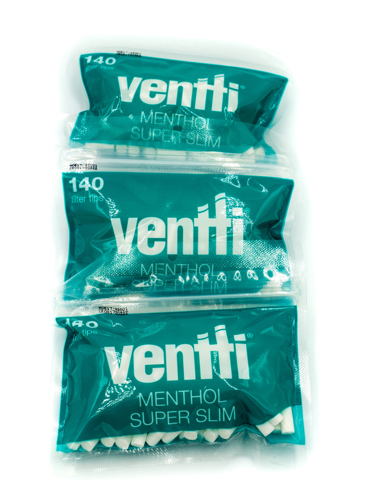 Ventti Menthol Super Slim Filter Tips (140 Count)