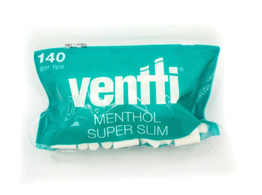 Ventti Menthol Super Slim Filter Tips (140 Count)