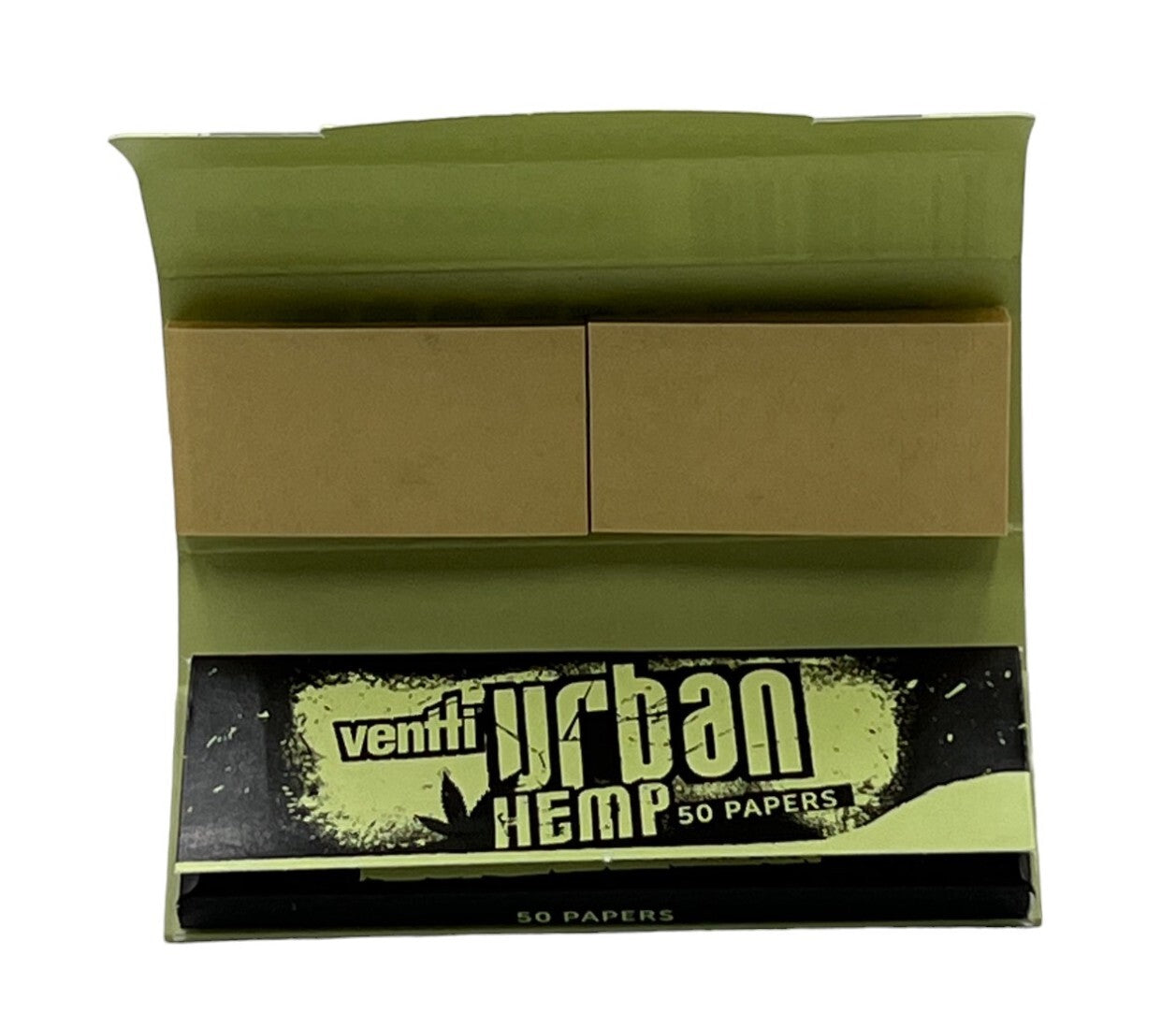 Ventti Original Urban Hemp Papers with Tips (50 Leaves)