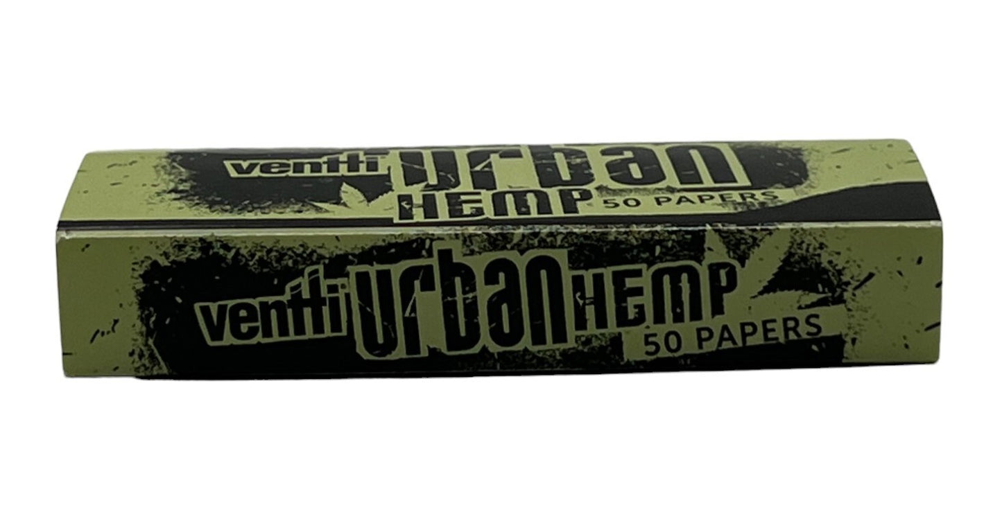 Ventti Original Urban Hemp Papers with Tips (50 Leaves)