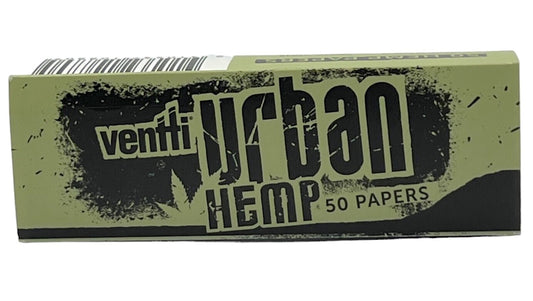 Ventti Original Urban Hemp Papers with Tips (50 Leaves)