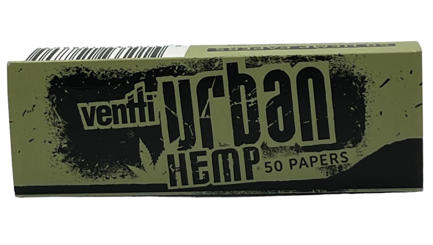 Box of 24 Ventti Original Urban Hemp Papers with Tips (50 Leaves)