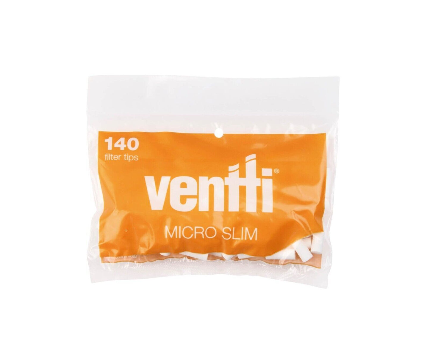 Box of 12 Ventti Micro Slim Orange Filter Tips (1680 Tips)