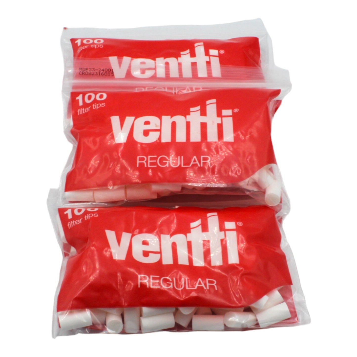 Ventti Red Regular Filter Tips (100 Count)