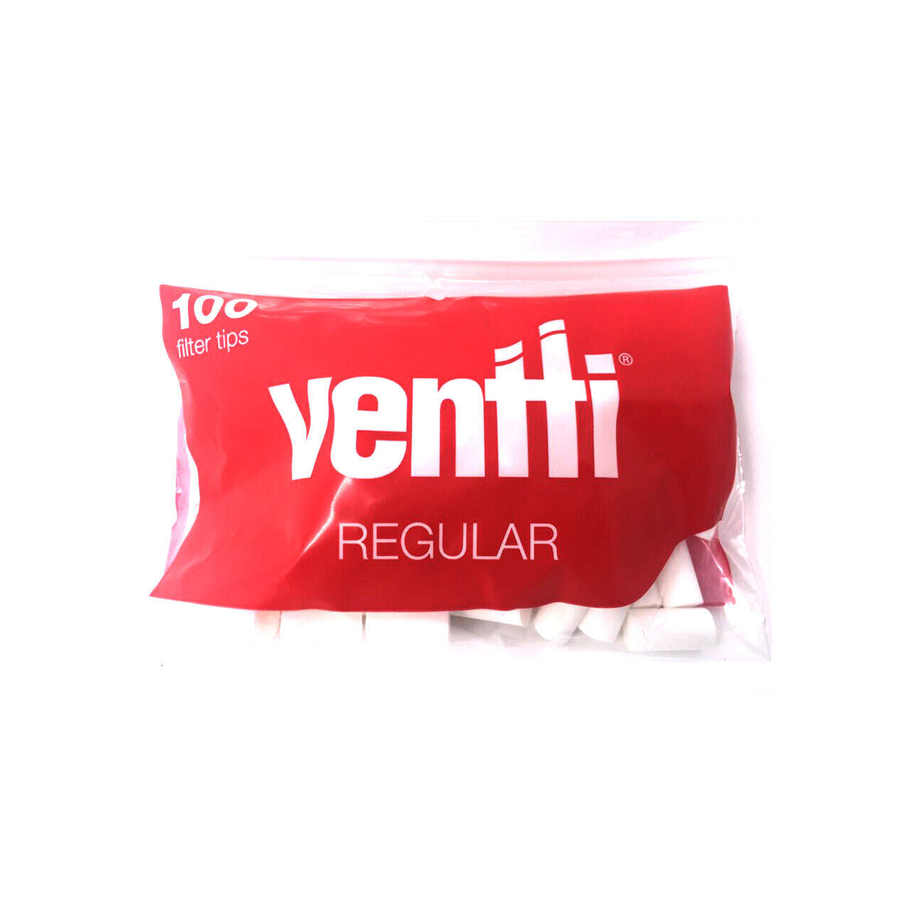 Ventti Red Regular Filter Tips (100 Count)