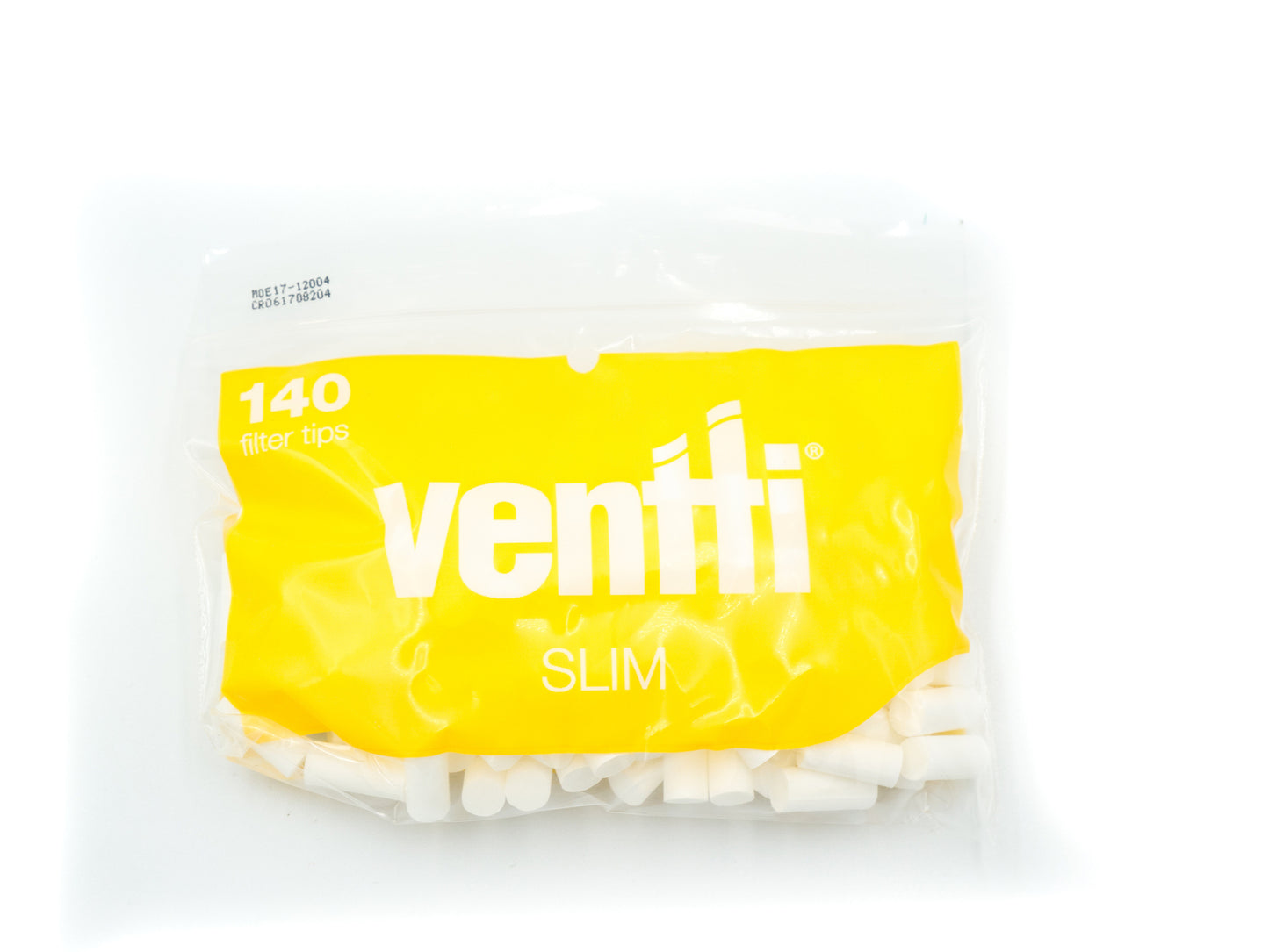 Box of 12 Ventti Yellow Slim Filter Tips (1680 Tips)