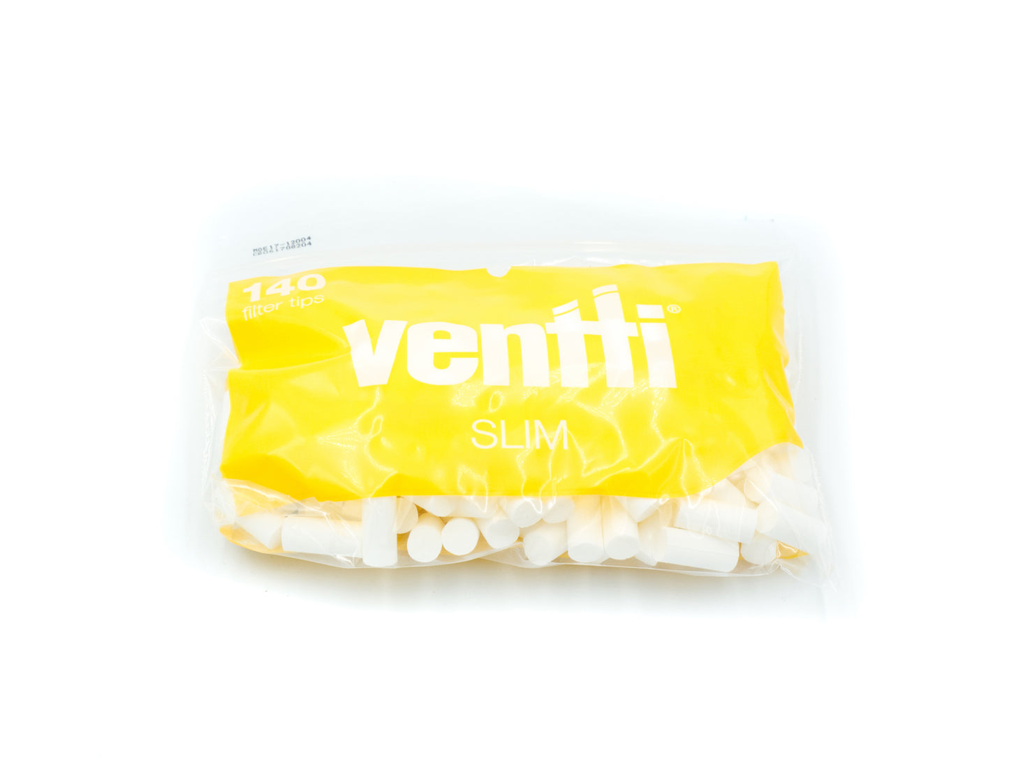 Box of 12 Ventti Yellow Slim Filter Tips (1680 Tips)