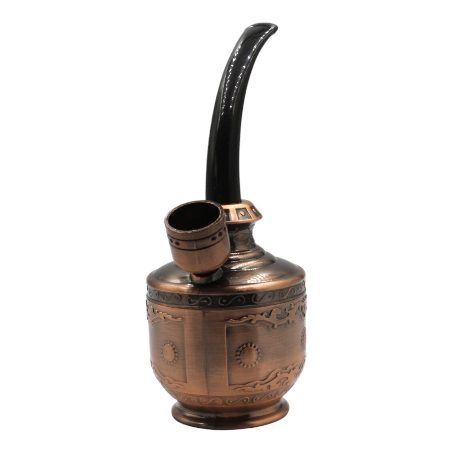 Filtered Water Pipe Tobacco Herb Cigar Filter Holder - Copper