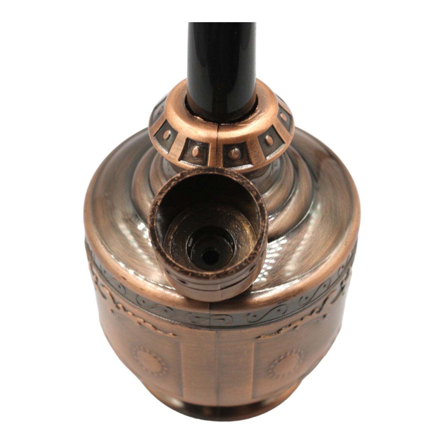 Filtered Water Pipe Tobacco Herb Cigar Filter Holder - Copper