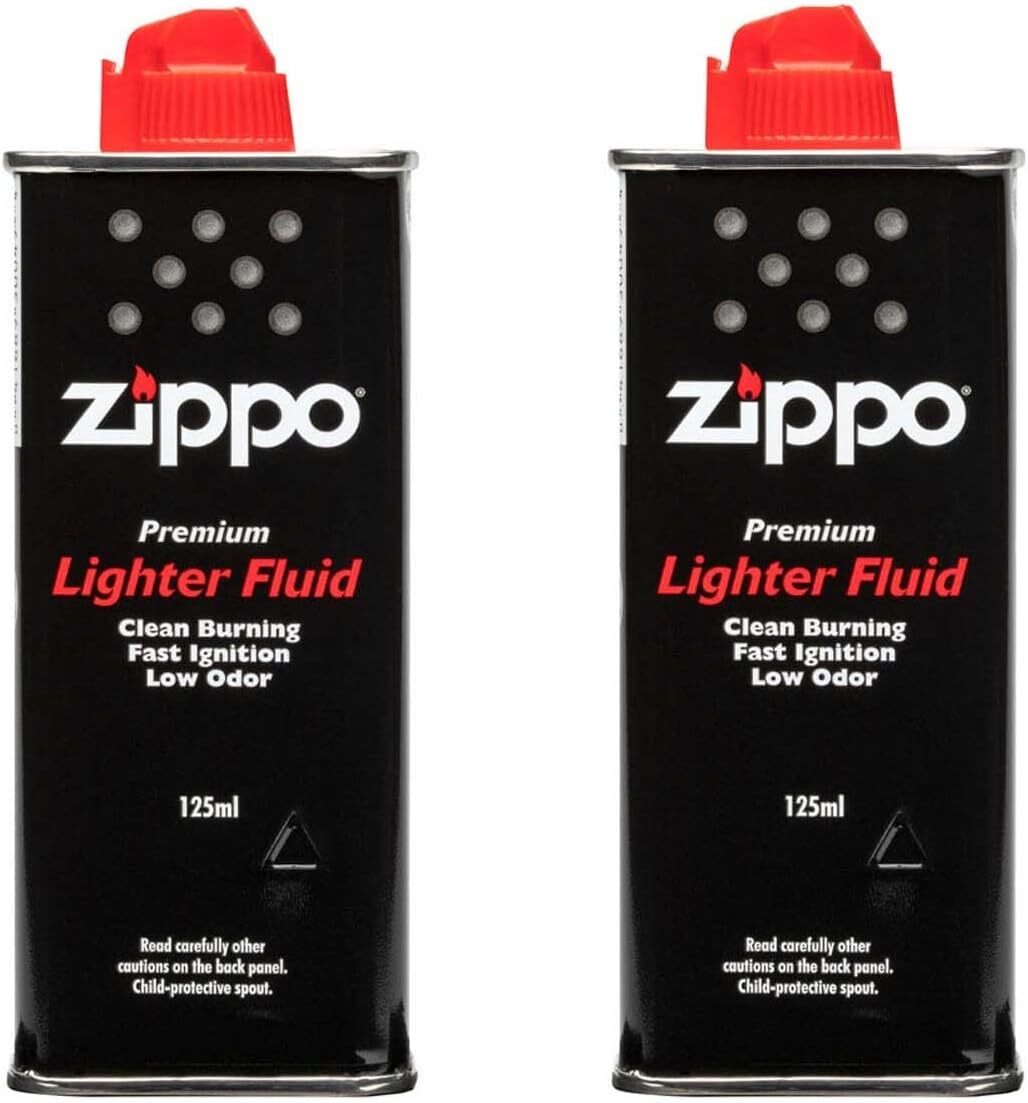 2 Packs Zippo Premium Lighter Fluid (125ml)