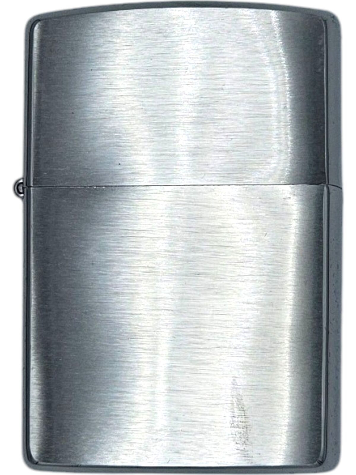 Zippo Lighter Brushed Fin Chrome Genuine Original