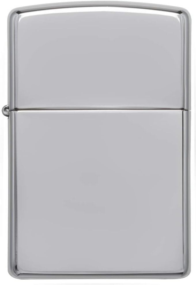 Zippo Lighter High Polished Chrome Genuine Original