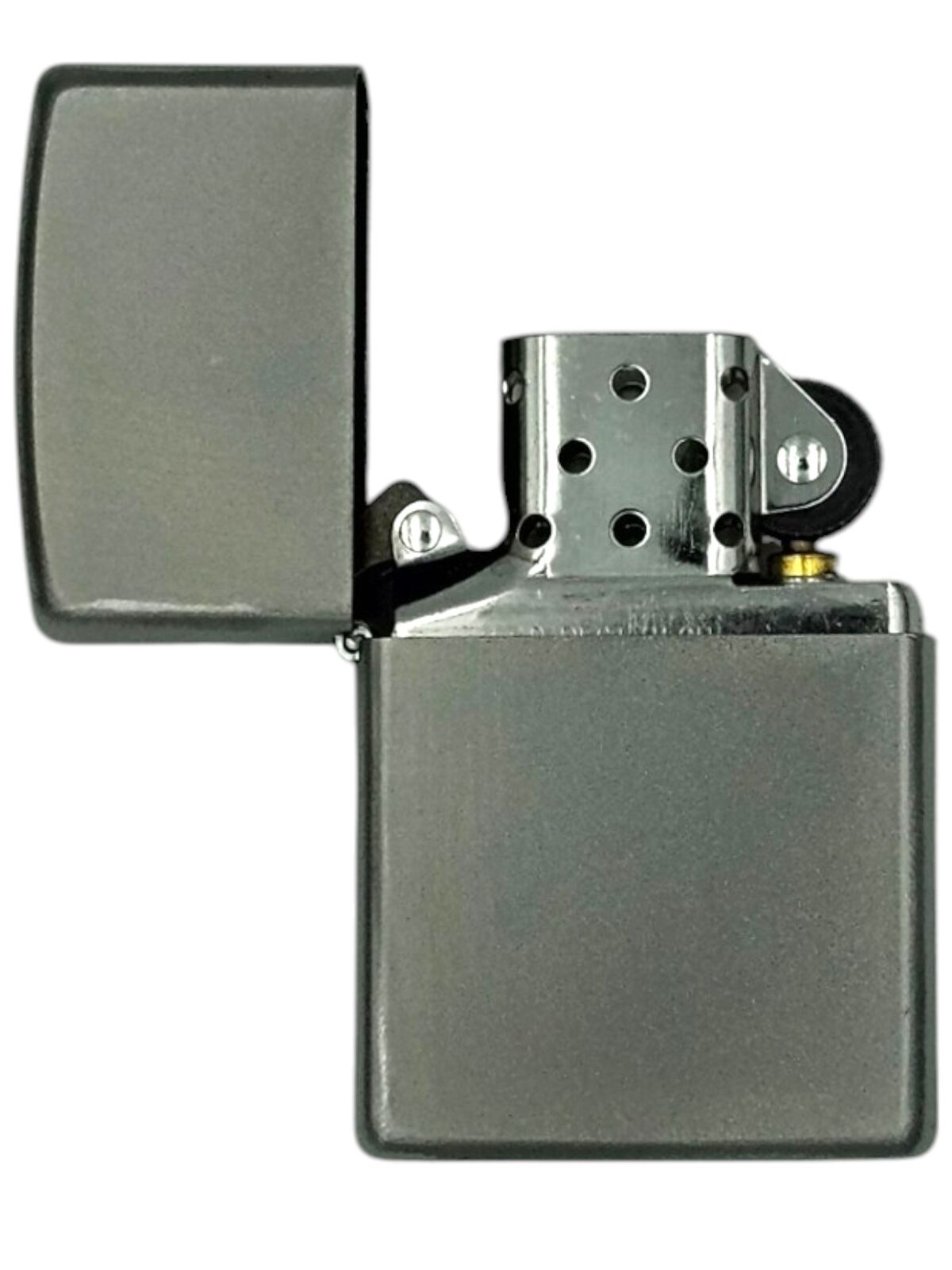 Zippo Lighter Satin Chrome Genuine Original