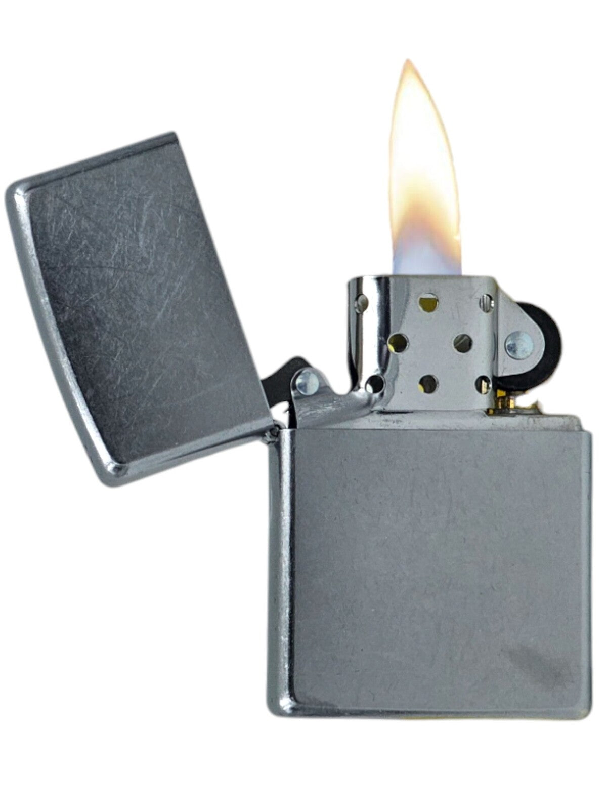 Zippo Lighter Street Chrome Genuine Original