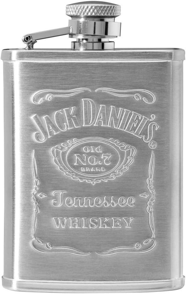 Zippo Jack Daniels Hip Flask and Lighter Gift Set